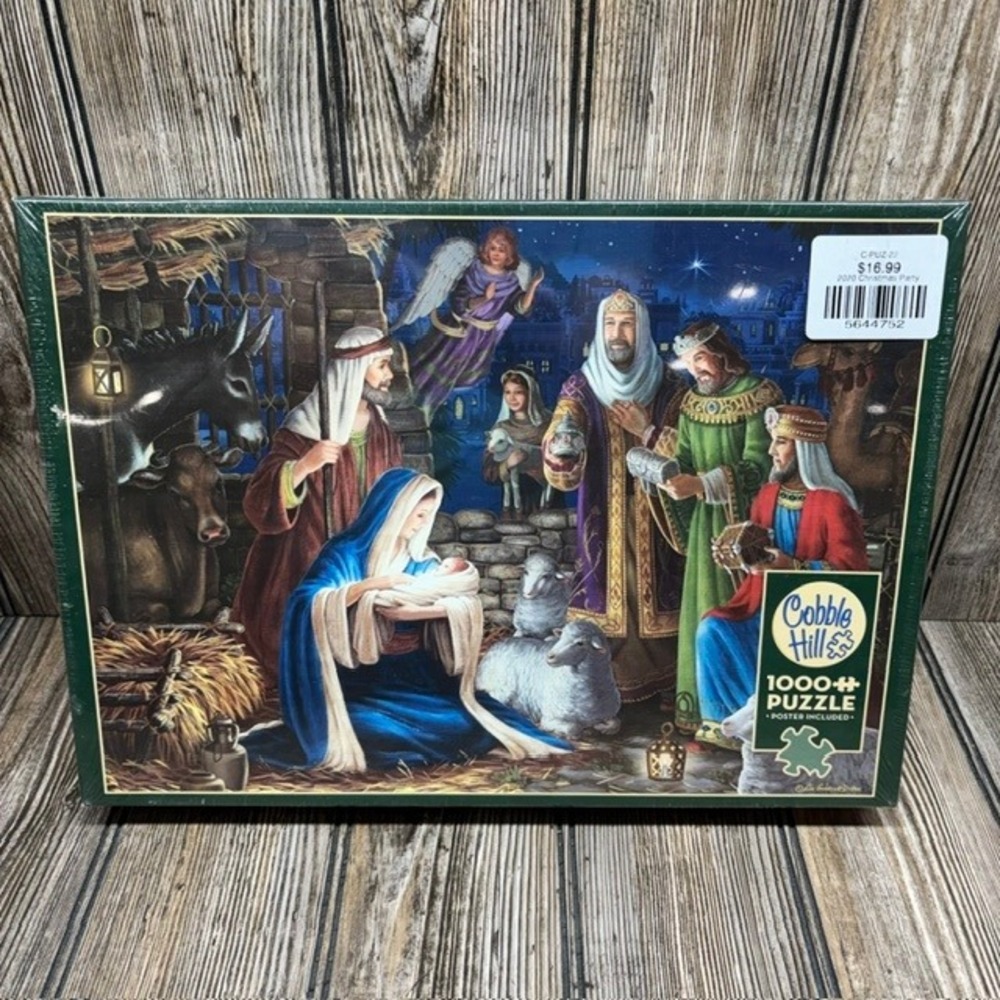 New Miracle in Bethlehem 1000 Piece Jigsaw Puzzle Cobble Hill